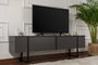 Nordure Soporte para TV Serenity Antracita y Negro